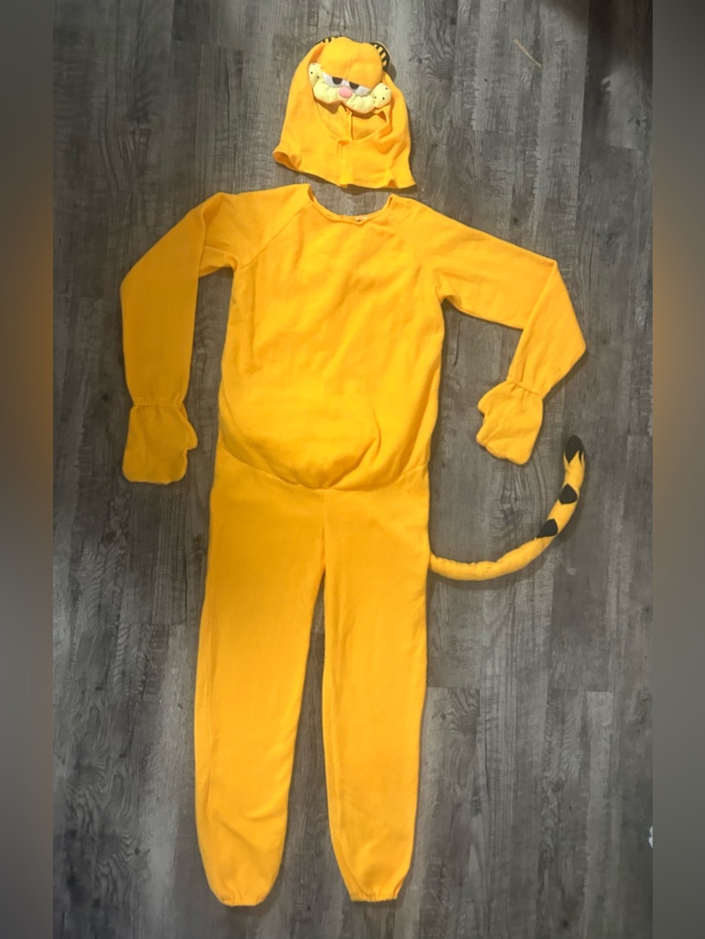 Garfield Halloween costume, adult